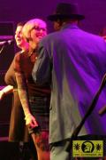 Roy Panton (Jam) and Yvonne with The Easy Snappers  18. This Is Ska Festival - Wasserburg, Rosslau 27.Juni 2014 (29).JPG